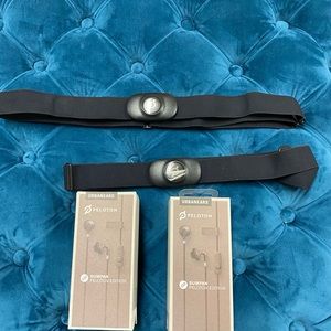 PELOTON URBANEARS & HEART RATE MONITORS